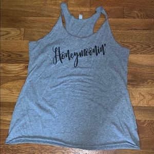 Honeymoonin tank top